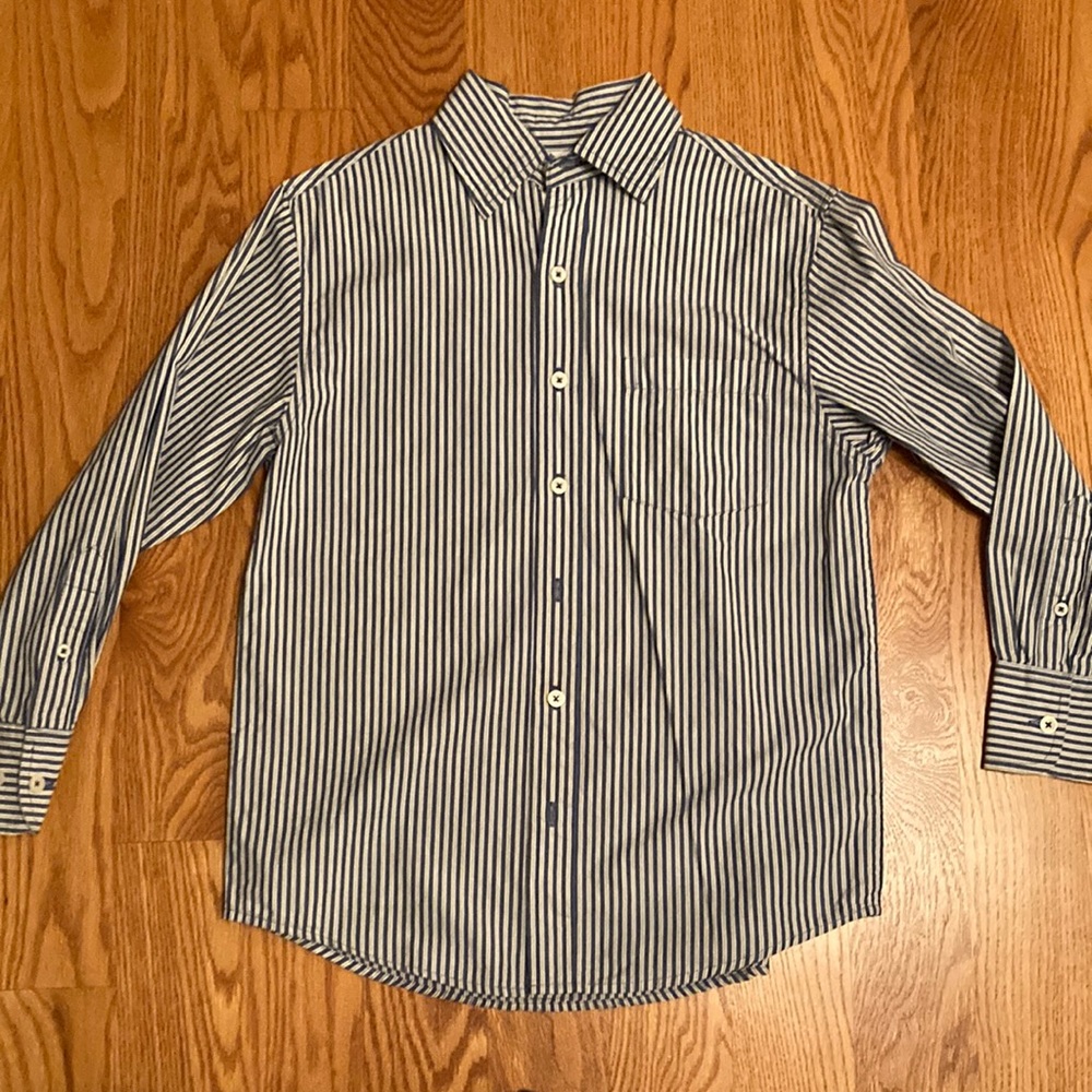 Arizona blue striped dress shirt